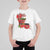 Funny Christmas Cajun T Shirt For Kid Triple Heaux Santa Louisiana Map Crawfish - Wonder Print Shop