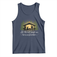 Christmas December Birthday Tank Top All The Cool People Are Born In December Christian Xmas - Wonder Print Shop