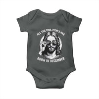 All The Cool People Are Born In December Baby Onesie Funny Christmas December Birthday Jesus - Wonder Print Shop