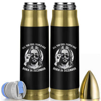 All The Cool People Are Born In December Bullet Tumbler Funny Christmas December Birthday Jesus - Wonder Print Shop
