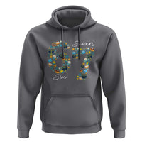 Funny Hanukkah 67 Hoodie Six Seven Meme Chanukah Dreidel Gelt Star Of David - Wonder Print Shop