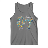 Funny Hanukkah 67 Tank Top Six Seven Meme Chanukah Dreidel Gelt Star Of David - Wonder Print Shop
