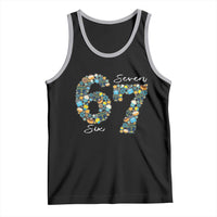 Funny Hanukkah 67 Tank Top Six Seven Meme Chanukah Dreidel Gelt Star Of David - Wonder Print Shop
