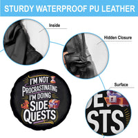 Funny I Am Not Procrastinating I Am Doing Side Quests Spare Tire Cover Fantasy RPG Gamer - Wonder Print Shop
