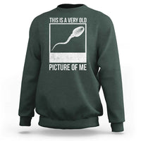 Funny This Is A Very Old Picture Of Me Sweatshirt Adult Humor Gag Gift - Wonder Print Shop