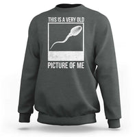 Funny This Is A Very Old Picture Of Me Sweatshirt Adult Humor Gag Gift - Wonder Print Shop