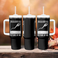 Funny This Is A Very Old Picture Of Me Tumbler With Handle Adult Humor Gag Gift - Wonder Print Shop