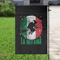 La Befana Italian Christmas Garden Flag Xmas Witch Folklore Italy Holiday - Wonder Print Shop