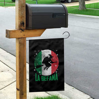 La Befana Italian Christmas Garden Flag Xmas Witch Folklore Italy Holiday - Wonder Print Shop