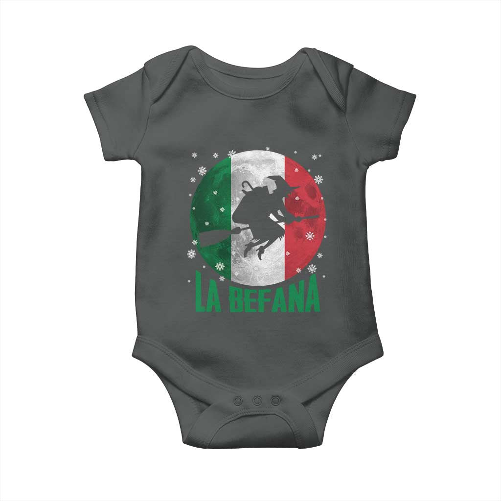 La Befana Italian Christmas Baby Onesie Xmas Witch Folklore Italy Holiday - Wonder Print Shop