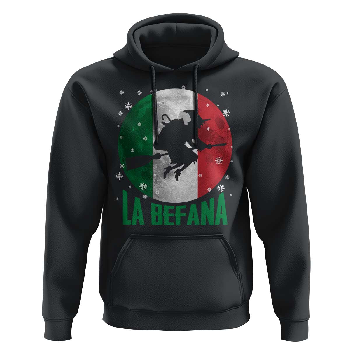 La Befana Italian Christmas Hoodie Xmas Witch Folklore Italy Holiday - Wonder Print Shop