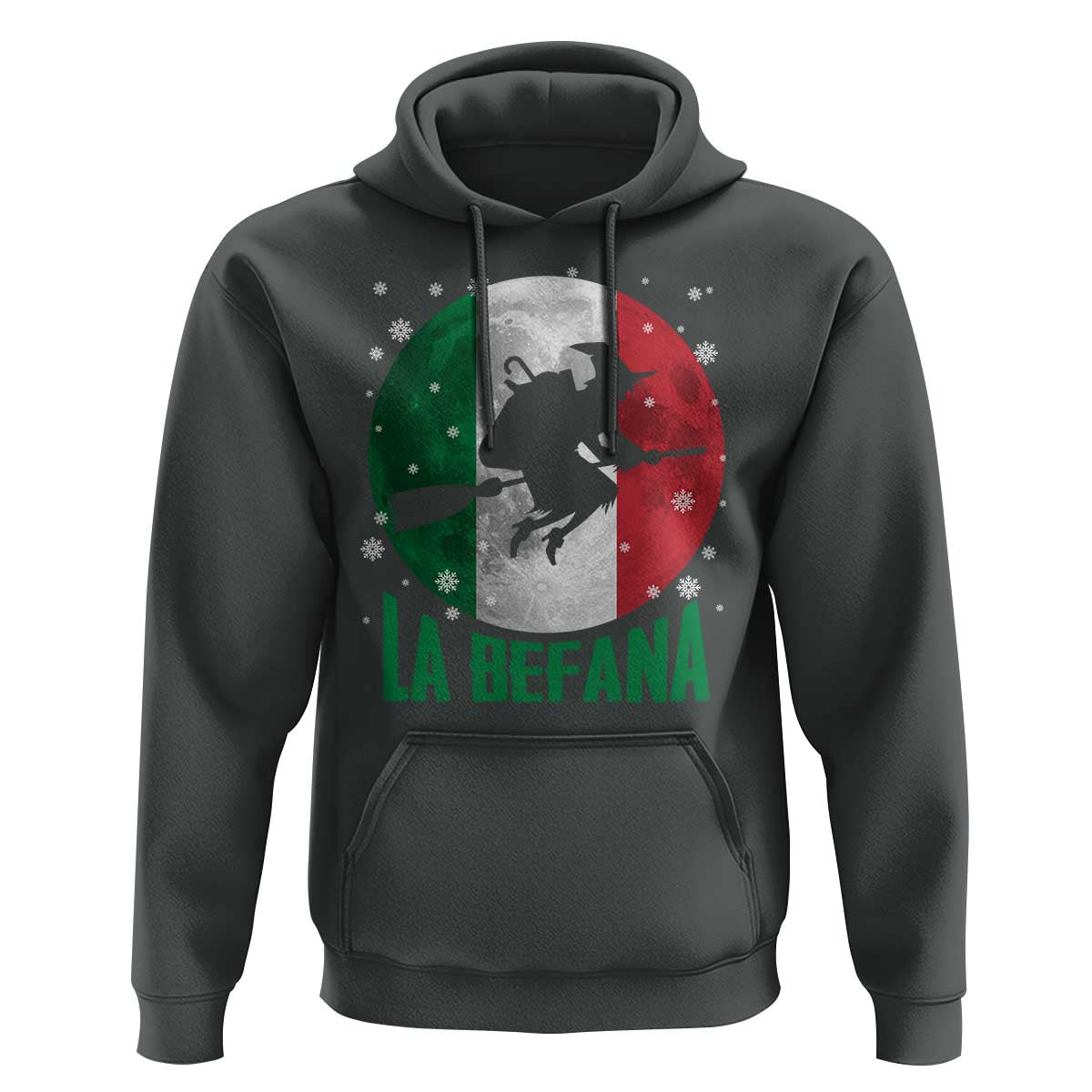La Befana Italian Christmas Hoodie Xmas Witch Folklore Italy Holiday - Wonder Print Shop