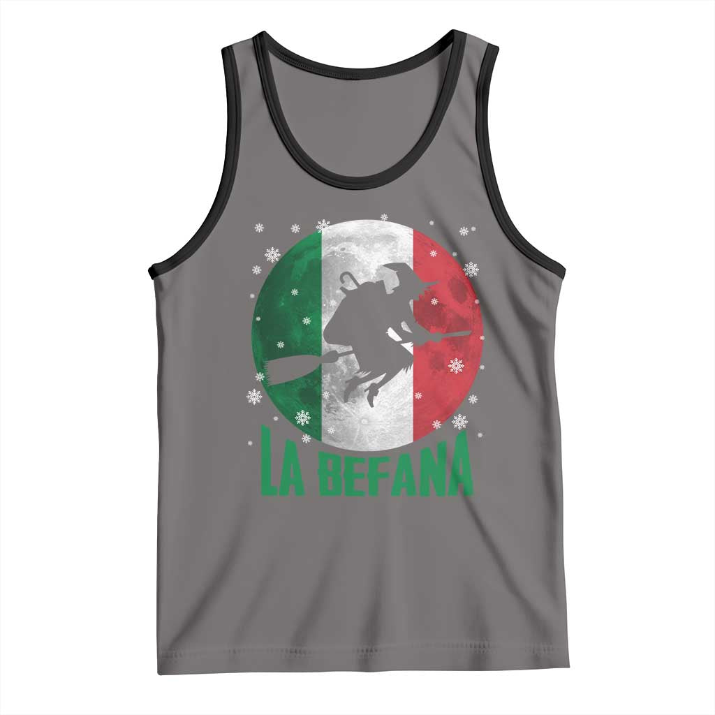 La Befana Italian Christmas Tank Top Xmas Witch Folklore Italy Holiday - Wonder Print Shop