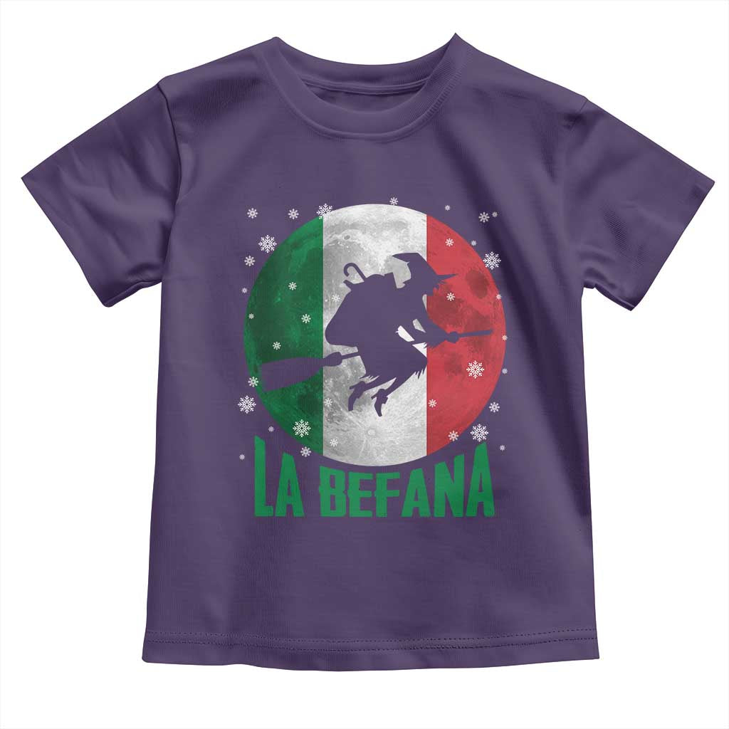 La Befana Italian Christmas Toddler T Shirt Xmas Witch Folklore Italy Holiday - Wonder Print Shop