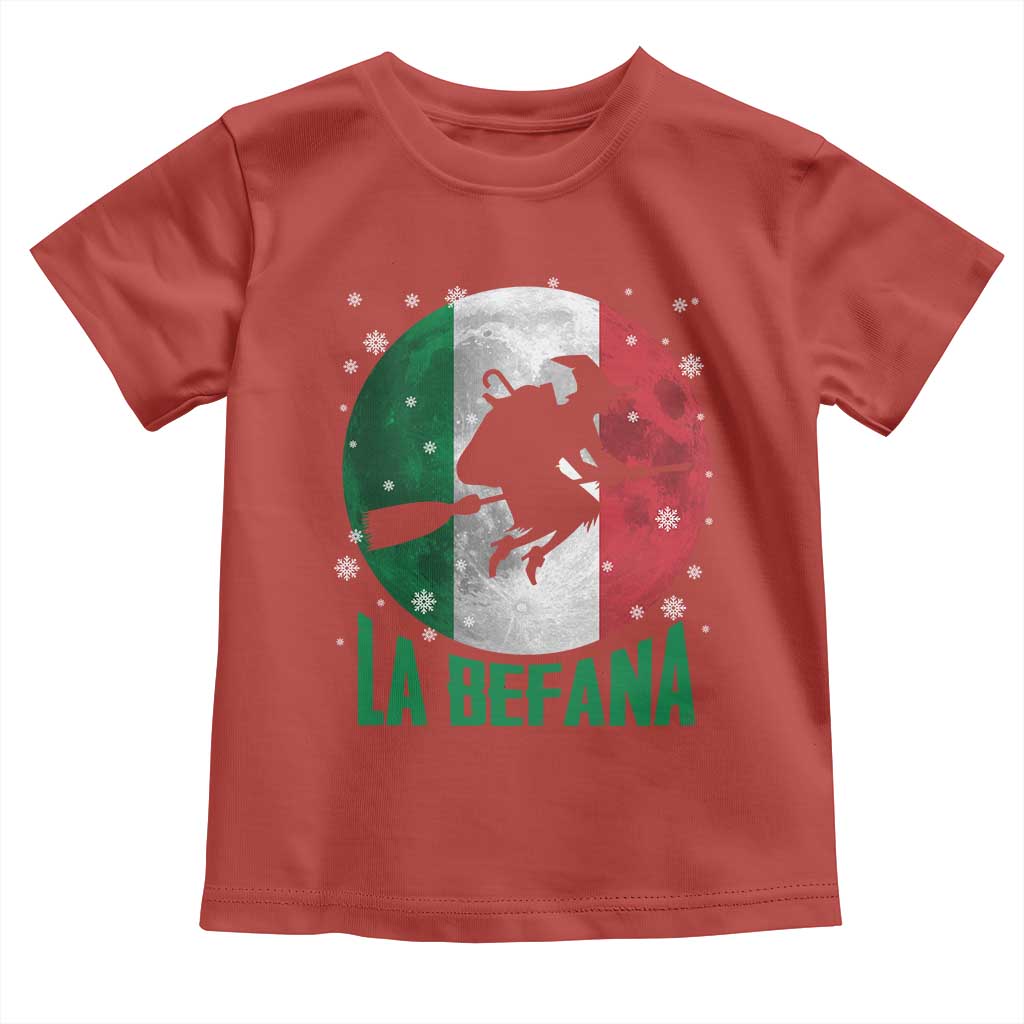 La Befana Italian Christmas Toddler T Shirt Xmas Witch Folklore Italy Holiday - Wonder Print Shop
