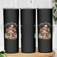 Scottish Christmas Skinny Tumbler Nollaig Chridheil Gaelic Xmas Higland Cow - Wonder Print Shop