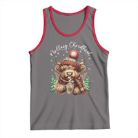 Scottish Christmas Tank Top Nollaig Chridheil Gaelic Xmas Higland Cow - Wonder Print Shop