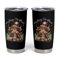 Scottish Christmas Tumbler Cup Nollaig Chridheil Gaelic Xmas Higland Cow - Wonder Print Shop