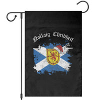 Scottish Christmas Garden Flag Nollaig Chridheil Gaelic Xmas Scotland Lion Rampant - Wonder Print Shop
