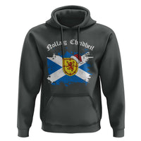 Scottish Christmas Hoodie Nollaig Chridheil Gaelic Xmas Scotland Lion Rampant - Wonder Print Shop