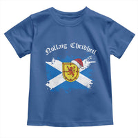 Scottish Christmas Toddler T Shirt Nollaig Chridheil Gaelic Xmas Scotland Lion Rampant - Wonder Print Shop