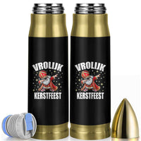 Dutch Christmas Bullet Tumbler Vrolijk Kerstfeest Dabiing Sinterklaas Santa - Wonder Print Shop