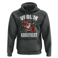 Dutch Christmas Hoodie Vrolijk Kerstfeest Dabiing Sinterklaas Santa - Wonder Print Shop