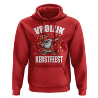 Dutch Christmas Hoodie Vrolijk Kerstfeest Dabiing Sinterklaas Santa - Wonder Print Shop