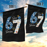Funny 67 Hanukkah Garden Flag Chanukah Menorah Dreidel Six Seven Meme - Wonder Print Shop
