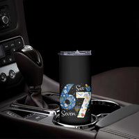 Funny 67 Hanukkah Skinny Tumbler Chanukah Menorah Dreidel Six Seven Meme - Wonder Print Shop