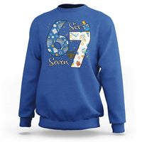 Funny 67 Hanukkah Sweatshirt Chanukah Menorah Dreidel Six Seven Meme - Wonder Print Shop