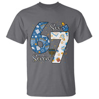Funny 67 Hanukkah T Shirt Chanukah Menorah Dreidel Six Seven Meme - Wonder Print Shop