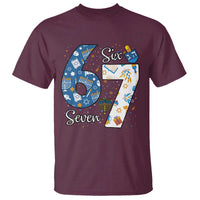 Funny 67 Hanukkah T Shirt Chanukah Menorah Dreidel Six Seven Meme - Wonder Print Shop