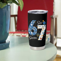 Funny 67 Hanukkah Tumbler Cup Chanukah Menorah Dreidel Six Seven Meme - Wonder Print Shop