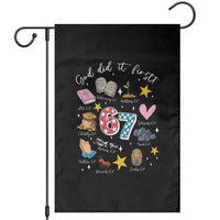 Funny 67 Christian Garden Flag God Did It First Six Seven Meme Bible Verses - Wonder Print Shop