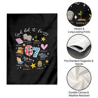 Funny 67 Christian Garden Flag God Did It First Six Seven Meme Bible Verses - Wonder Print Shop