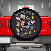 Funny 67 Christian Spare Tire Cover God Did It First Six Seven Meme Bible Verses - Wonder Print Shop