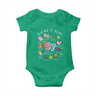 Funny 67 Christian Baby Onesie God Did It First Six Seven Meme Bible Verses - Wonder Print Shop