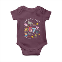 Funny 67 Christian Baby Onesie God Did It First Six Seven Meme Bible Verses - Wonder Print Shop