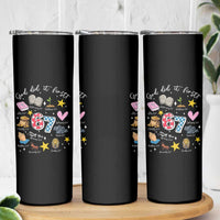 Funny 67 Christian Skinny Tumbler God Did It First Six Seven Meme Bible Verses - Wonder Print Shop