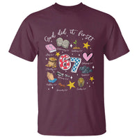 Funny 67 Christian T Shirt God Did It First Six Seven Meme Bible Verses - Wonder Print Shop
