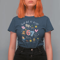 Funny 67 Christian T Shirt For Women God Did It First Six Seven Meme Bible Verses - Wonder Print Shop
