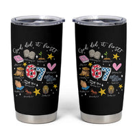 Funny 67 Christian Tumbler Cup God Did It First Six Seven Meme Bible Verses - Wonder Print Shop
