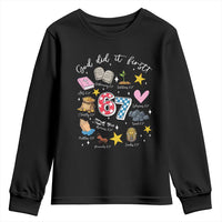Funny 67 Christian Youth Sweatshirt God Did It First Six Seven Meme Bible Verses - Wonder Print Shop
