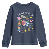 Funny 67 Christian Youth Sweatshirt God Did It First Six Seven Meme Bible Verses - Wonder Print Shop