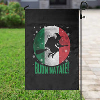 Buon Natale Italian Christmas Garden Flag La Befana Italian Folklore Witch - Wonder Print Shop