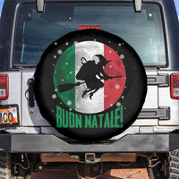 Buon Natale Italian Christmas Spare Tire Cover La Befana Italian Folklore Witch - Wonder Print Shop