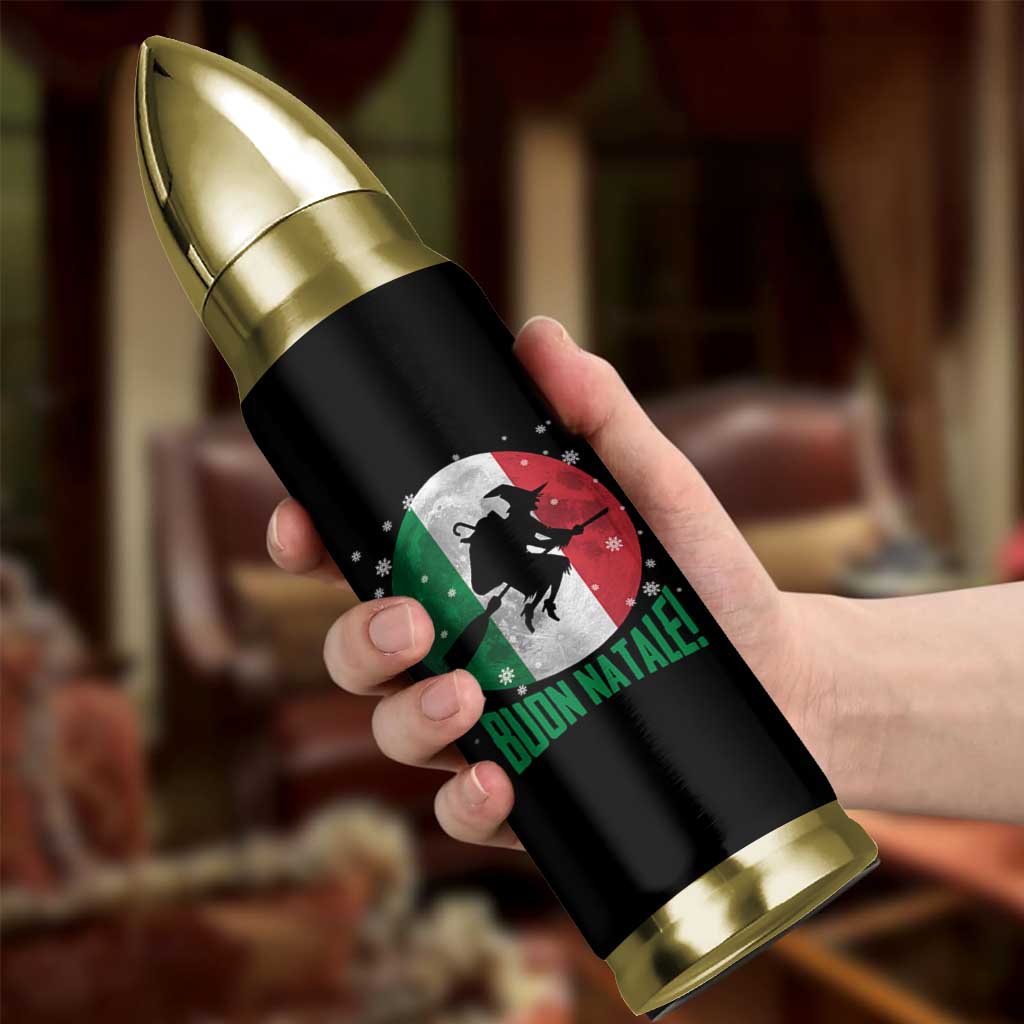 Buon Natale Italian Christmas Bullet Tumbler La Befana Italian Folklore Witch - Wonder Print Shop