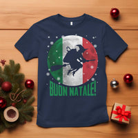 Buon Natale Italian Christmas T Shirt La Befana Italian Folklore Witch - Wonder Print Shop