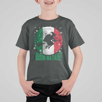 Buon Natale Italian Christmas T Shirt For Kid La Befana Italian Folklore Witch - Wonder Print Shop